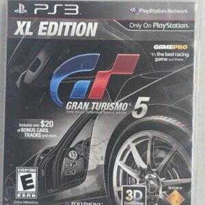 Playstation 3 Gran Turismo 5 XL Edition Racing Simulation Video Game PS3 2012